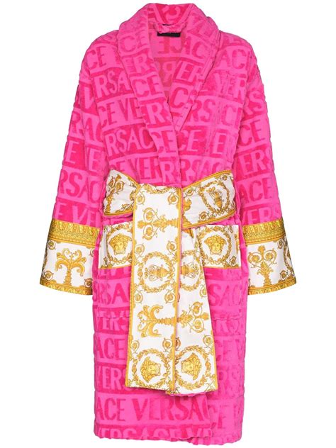 versace robes uk|farfetch Versace robes.